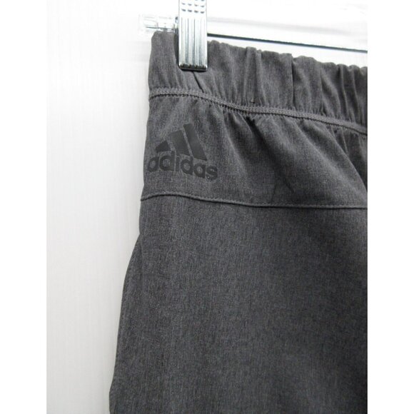 Adidas Pants Small Aeroready Joggers Drawstring Tapered Logo Gym Run - Picture 8 of 11